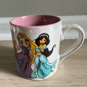 Iridescent pink Disney princess mug! NWT.